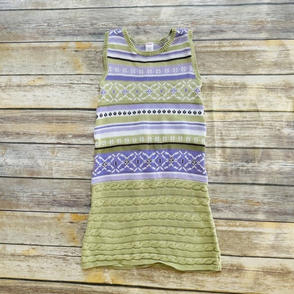 Vintage Gymboree adorable knit sweater dress! Size 9